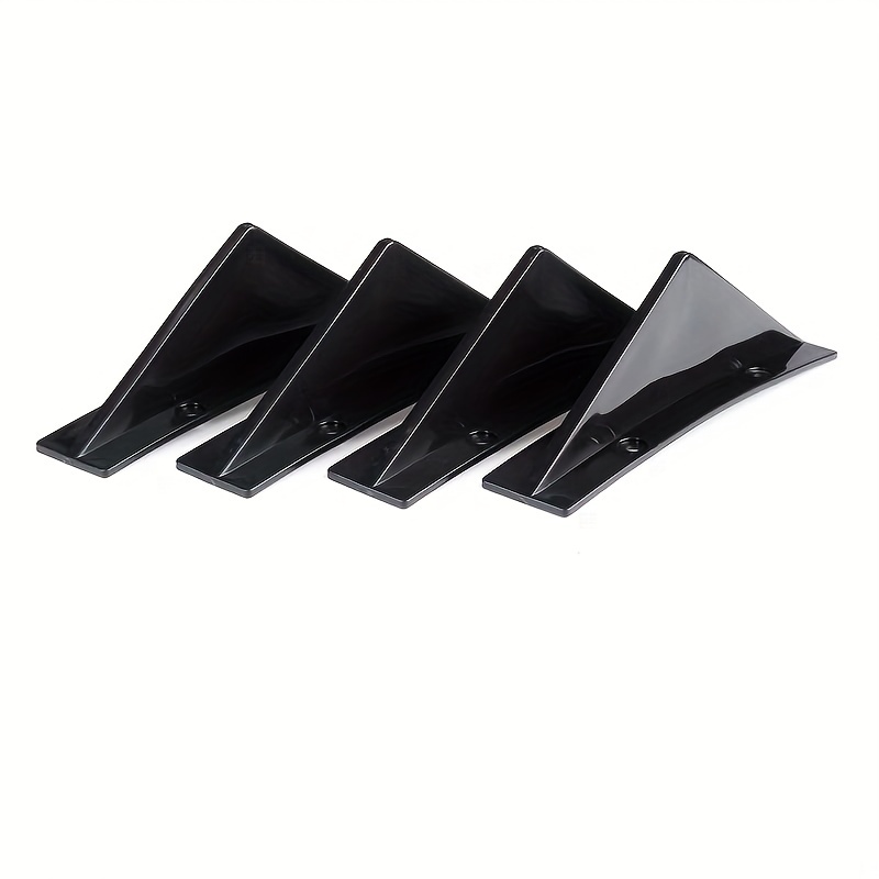 Car Accessories Rear Bumper Lip Diffuser Shark Fins Aprons - Temu