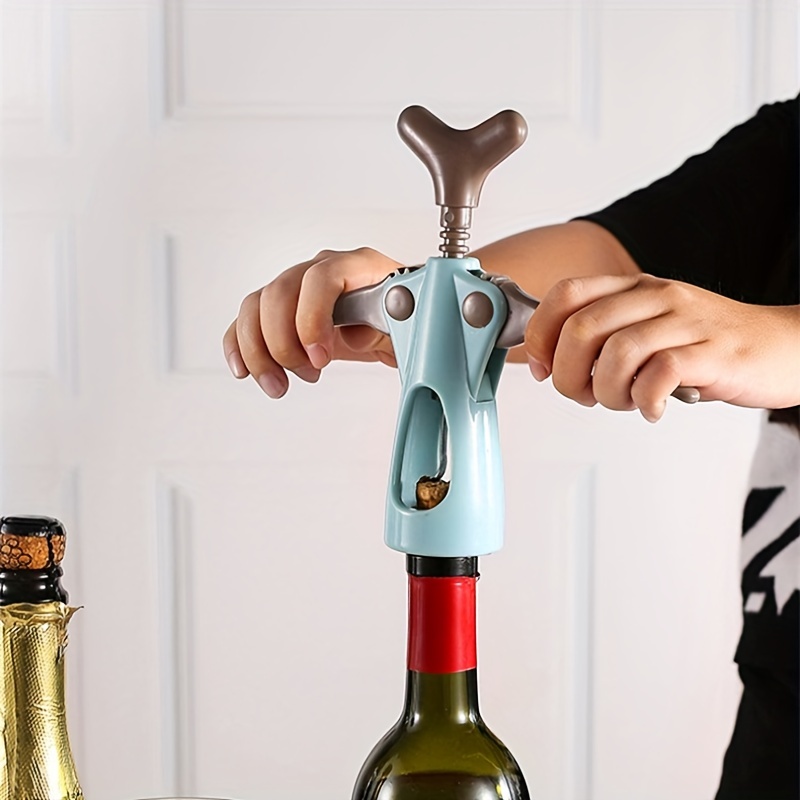 Sacacorchos abridor para botellas vino útiles de cocina y bodega