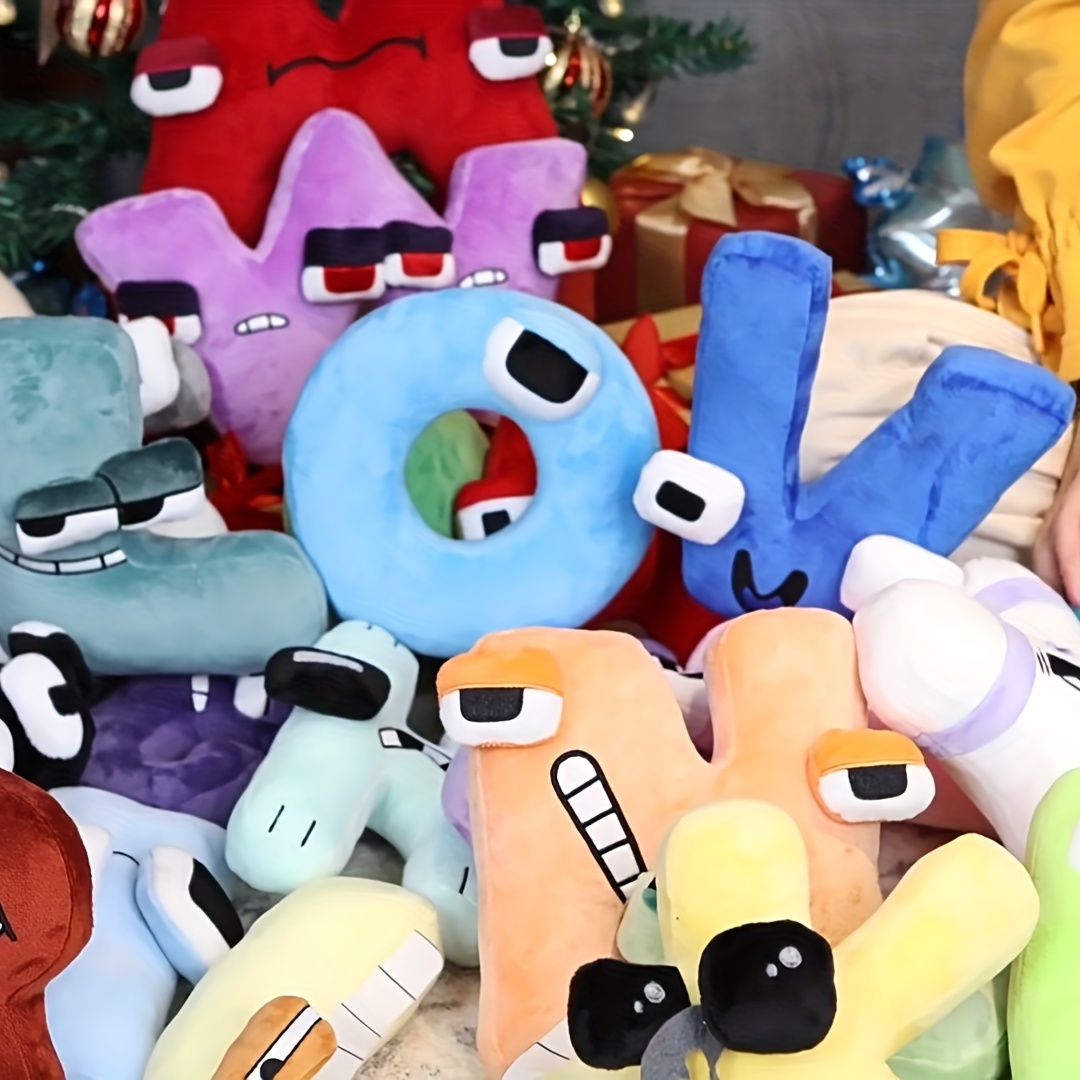 Alphabet Lore Plush Toys Stuffed Animal Plush Doll Plushies Figures To