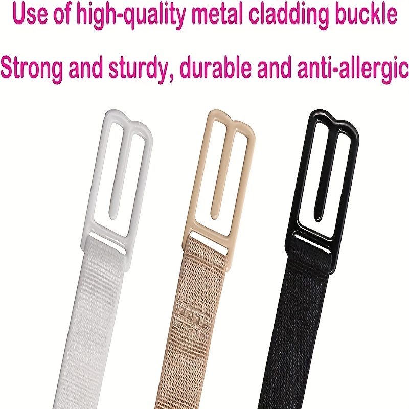 Invisible Bra Straps Adjustable Elastic Shoulder Belt Non - Temu Canada