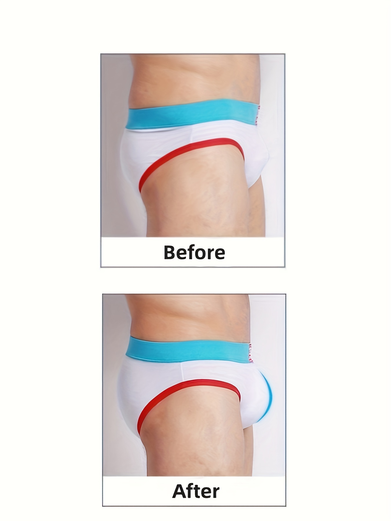 1PC Swim Briefs 3D Men's Underwear Cup Swimming Trunks Shaping Enlarge Under  Pad Men's Sponge Pad Cup Men's Underwear General Breathable Sponge Pad