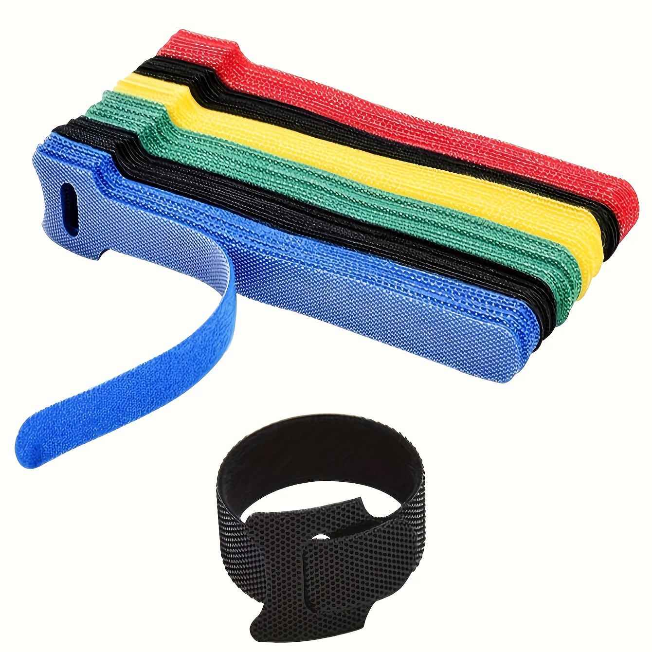Article Mixed Color Cat Head Fastener Strap Since Fastening - Temu