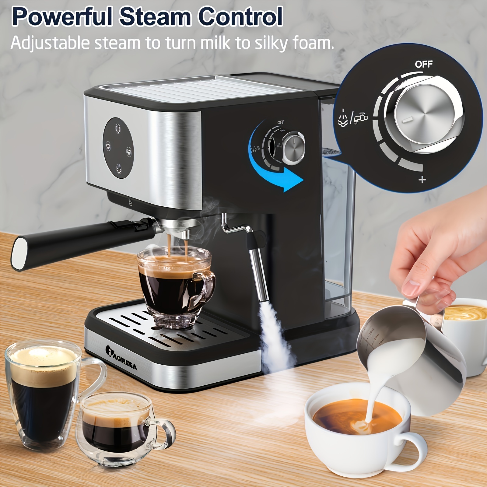 Machines à espresso, Pause-Café