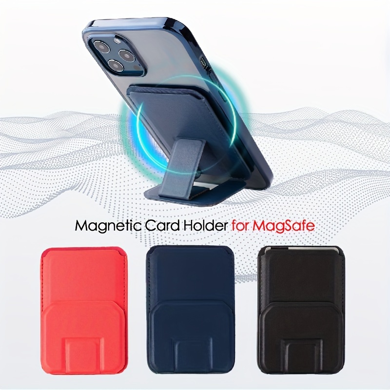 Für Magsafe Magnetische Lederkartenklemme Magnetische Brieftaschenkarte Für  IPhone 14 Pro Max 13 12 Pro Halter Tasche Handyhülle Zubehör - Temu Austria