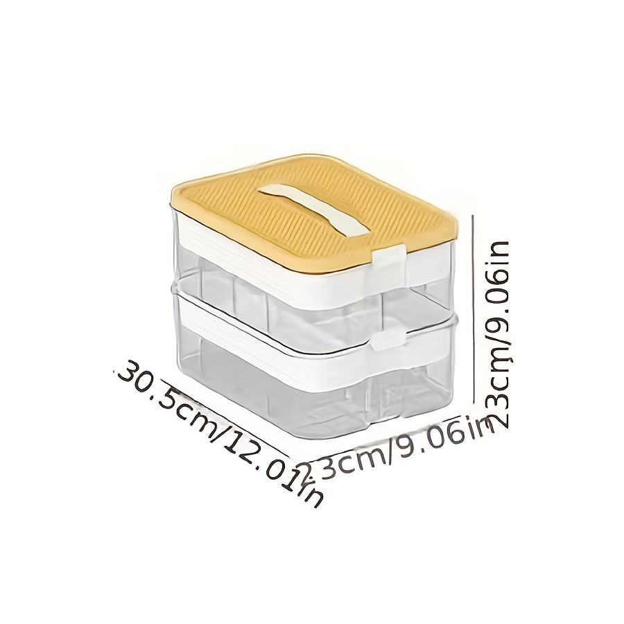 3 layers Building Blocks Storage Container Multifunctional - Temu Canada