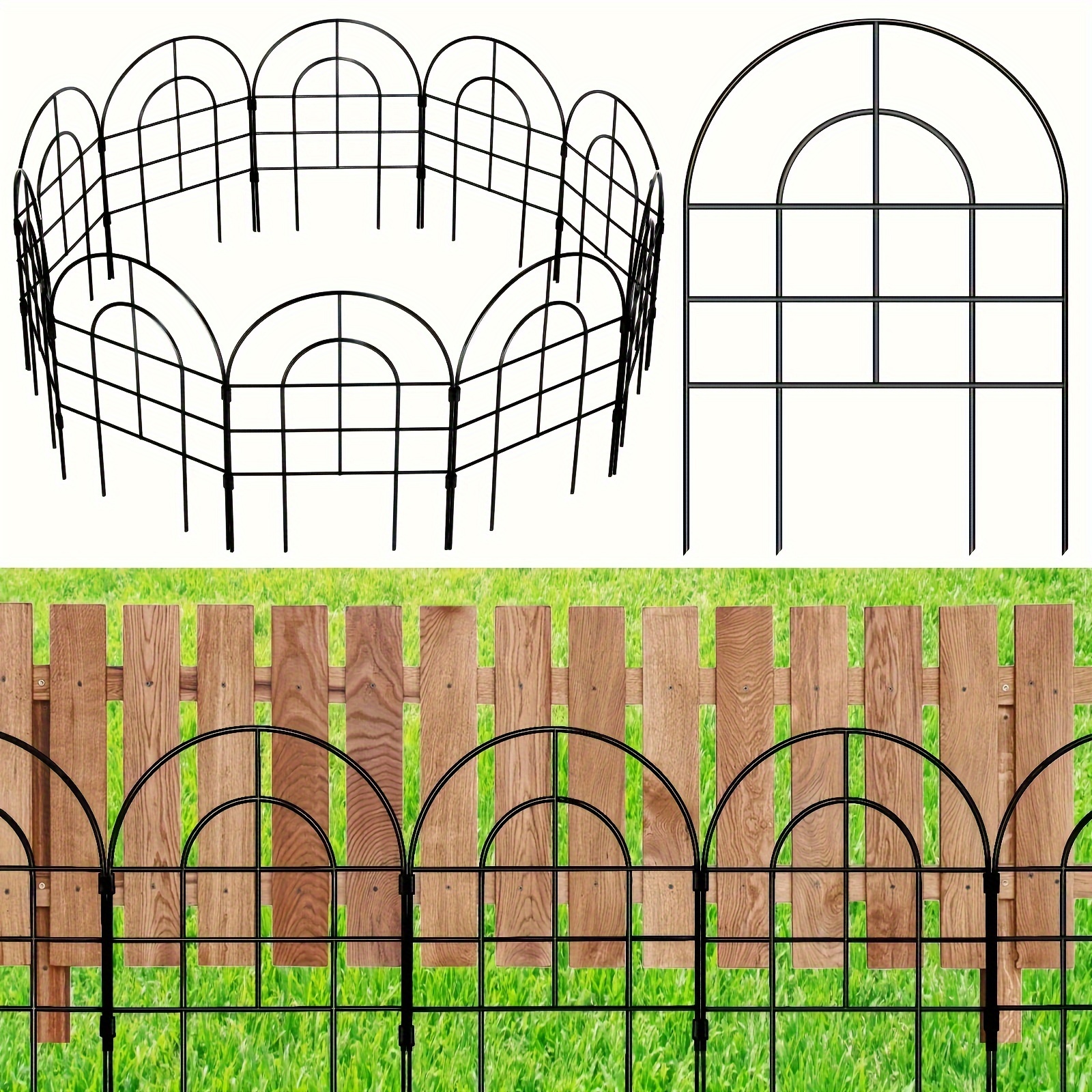 Clôture en expansion, jardin Panneaux de jardinage de la clôture