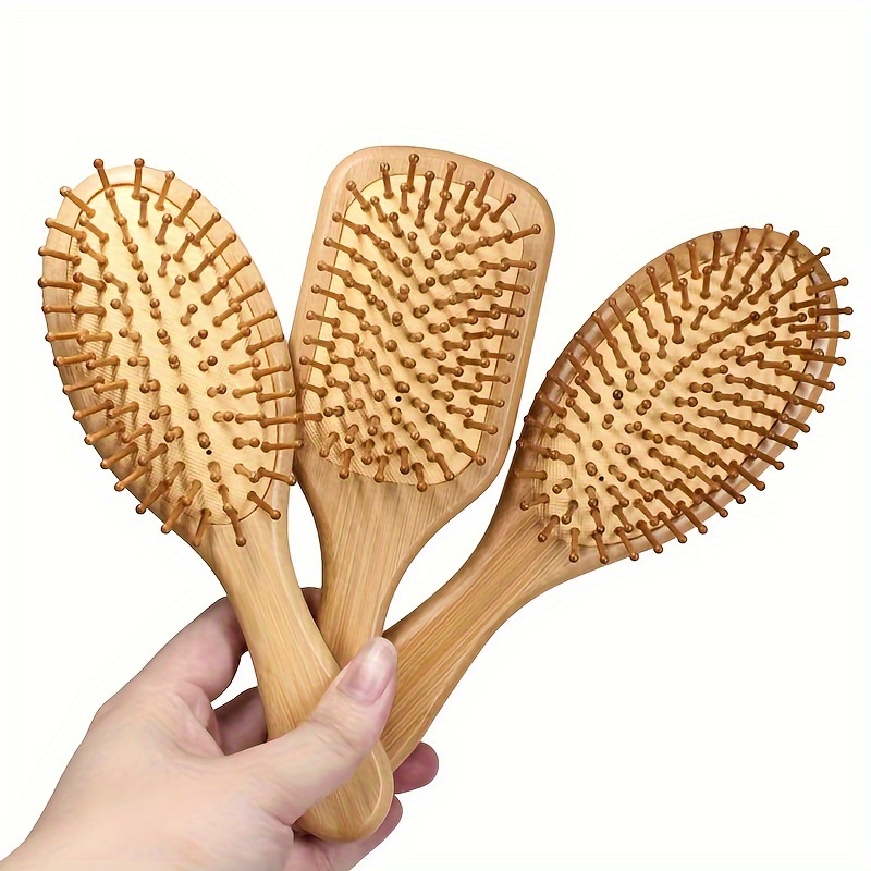 Bamboo Hand Hairbrush