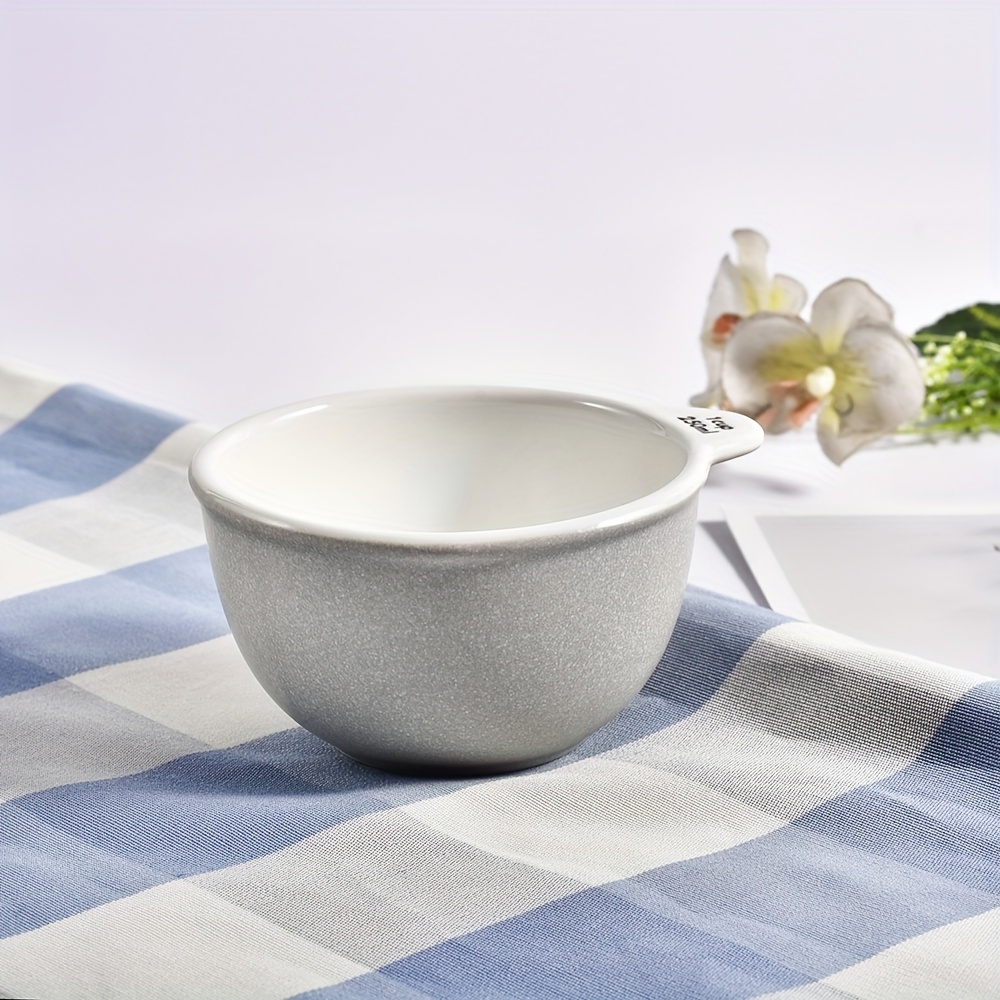 Measuring Cups Creative Bowl Shaped Ceramic Measuring Cups - Temu