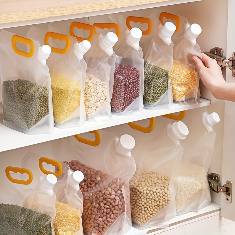 Comprar 12 bolsas grandes para conservación de alimentos selladas y  espesadas para refrigerador