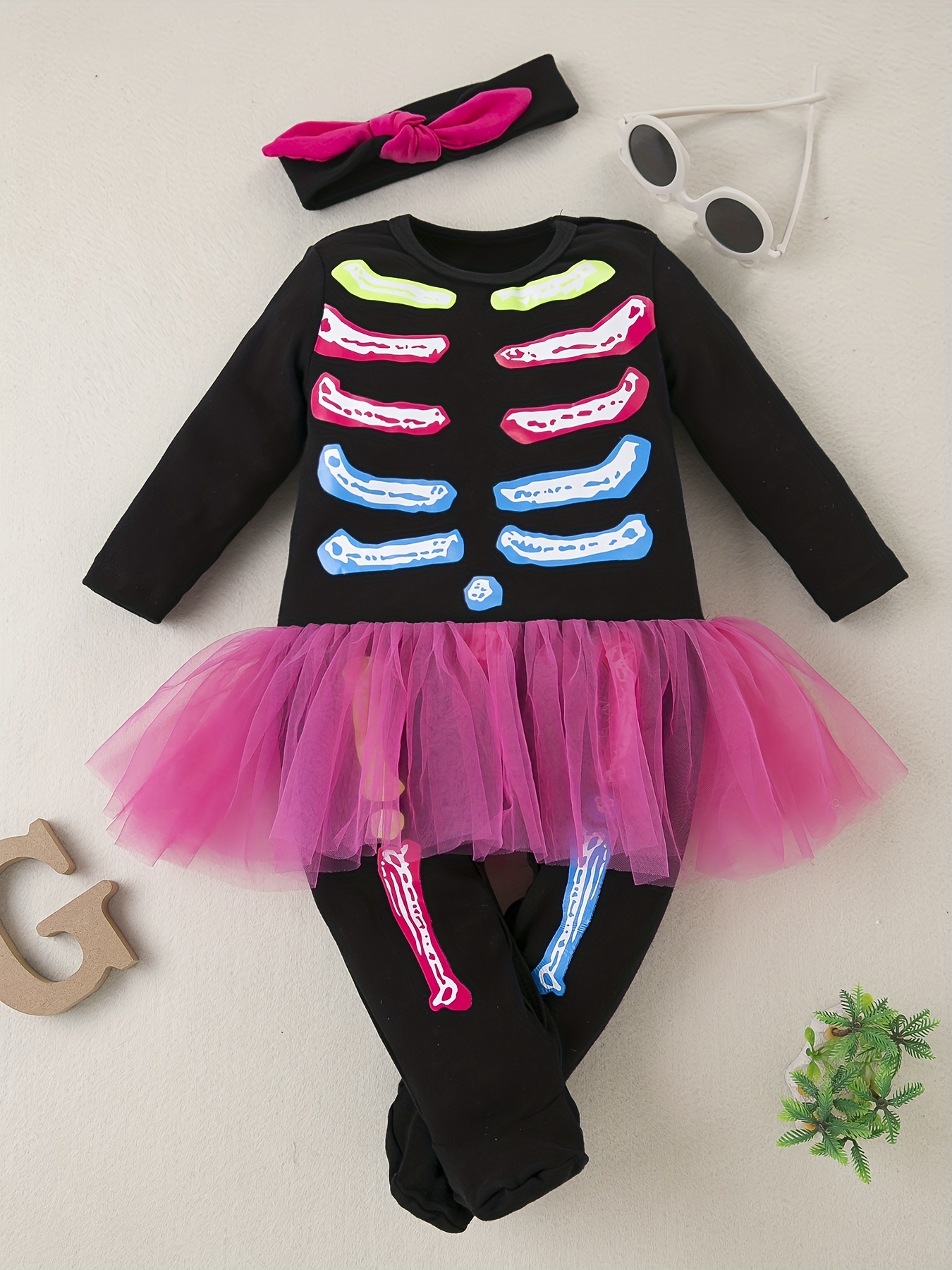 Lindo Mono Bebé Niños Niñas Disfraz Halloween Recién Nacidos - Temu
