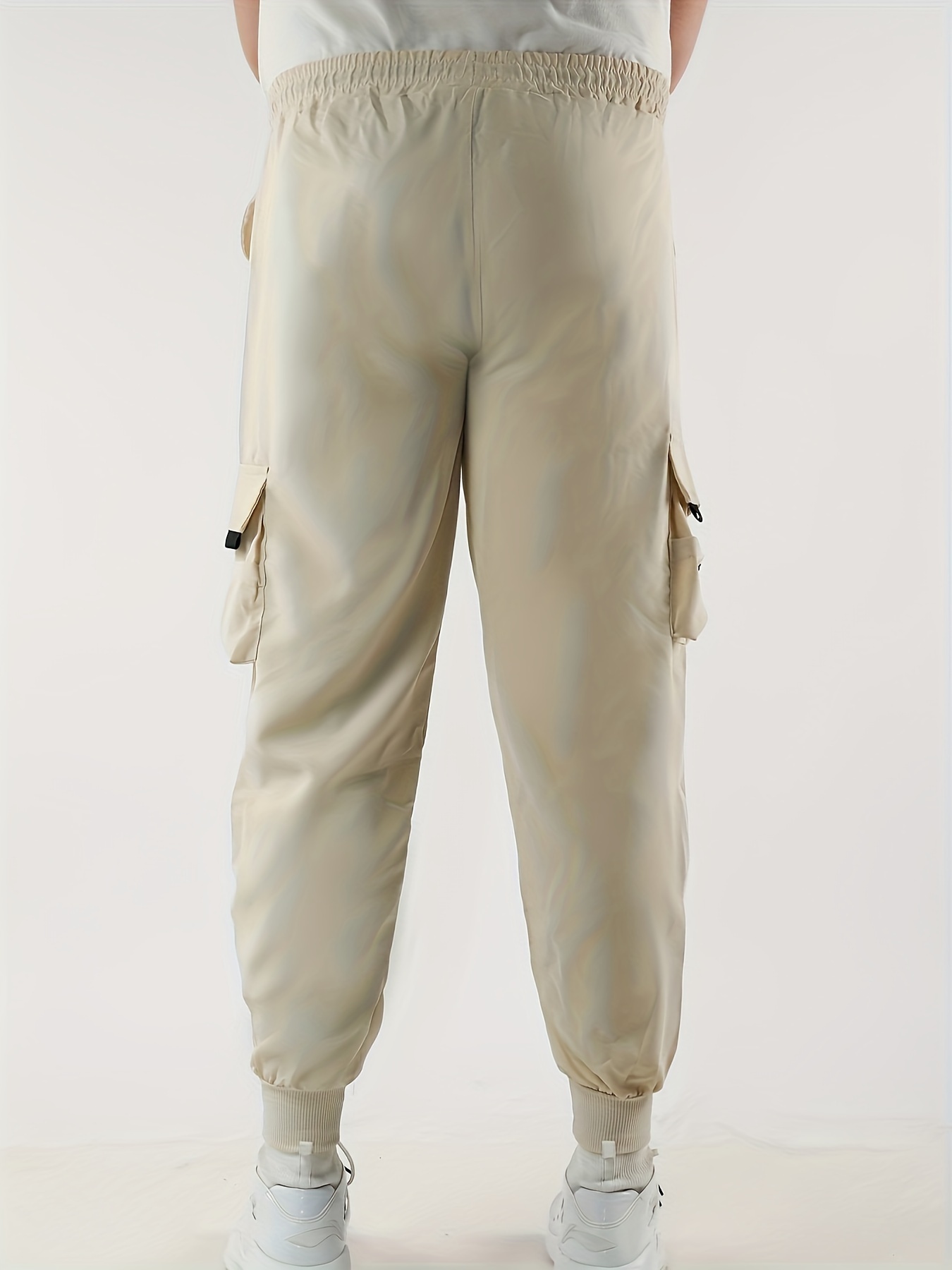 Pantalones cargo de moda para hombre con múltiples bolsillos, diseño  clásico, joggers sueltos casuales para otoño e invierno al aire libre