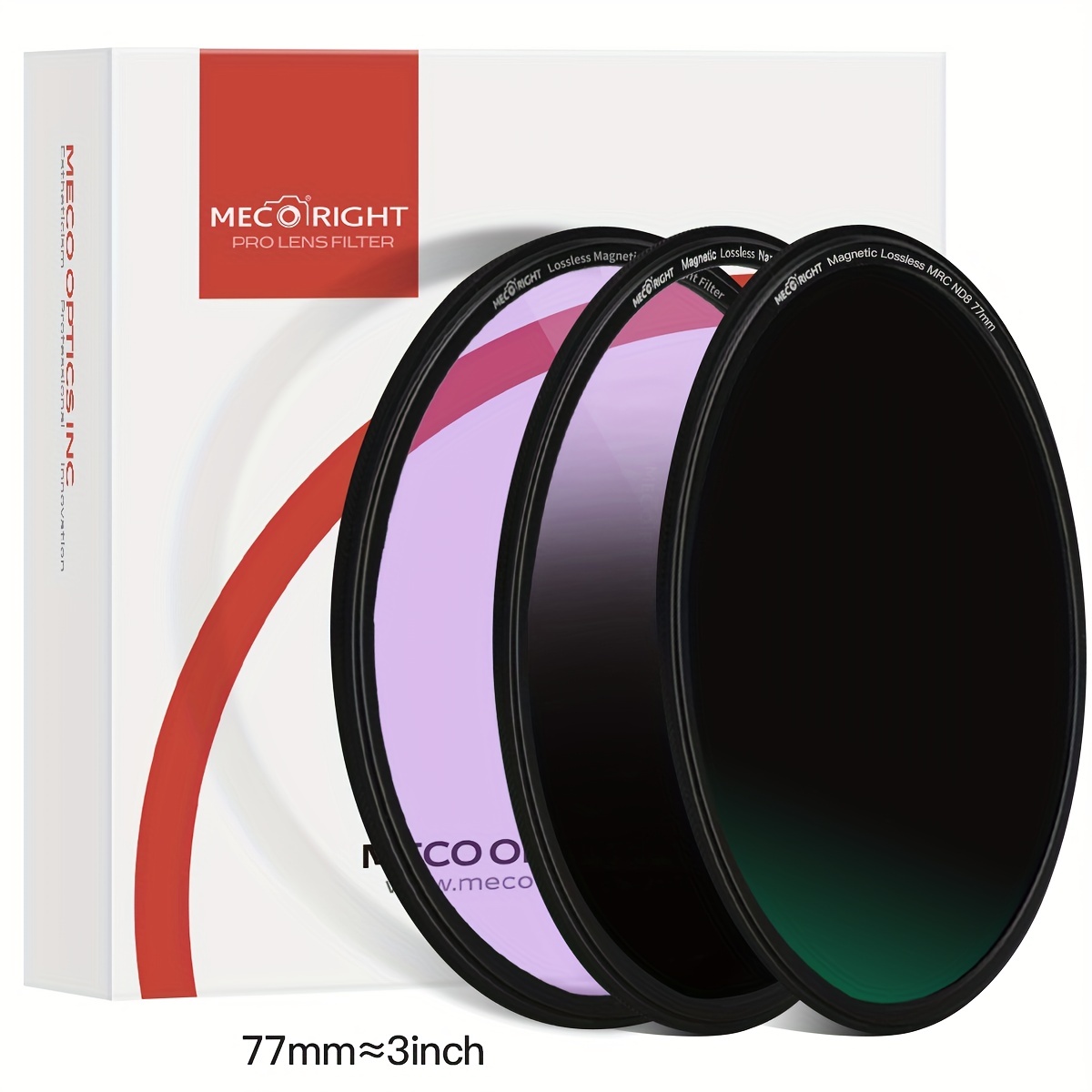 Mecoright Magnetic Filter Kit Mrc Uv Cpl Nd Gnd Night Black Soft