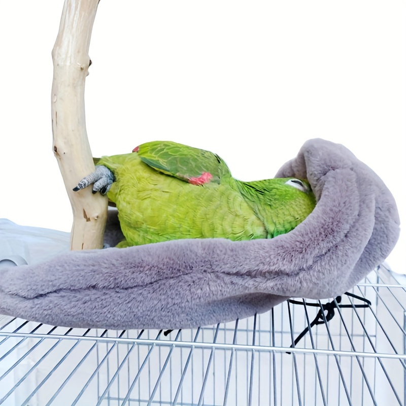 Cozy Bird Bed Warmer Bird Buddy Fleece Blanket For Parrot - Temu