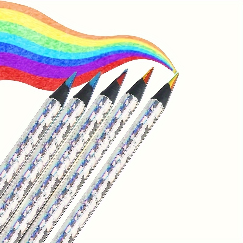 20PCS 7 in 1 Rainbow Pencil Set, Fun Rainbow Colored Pencils for