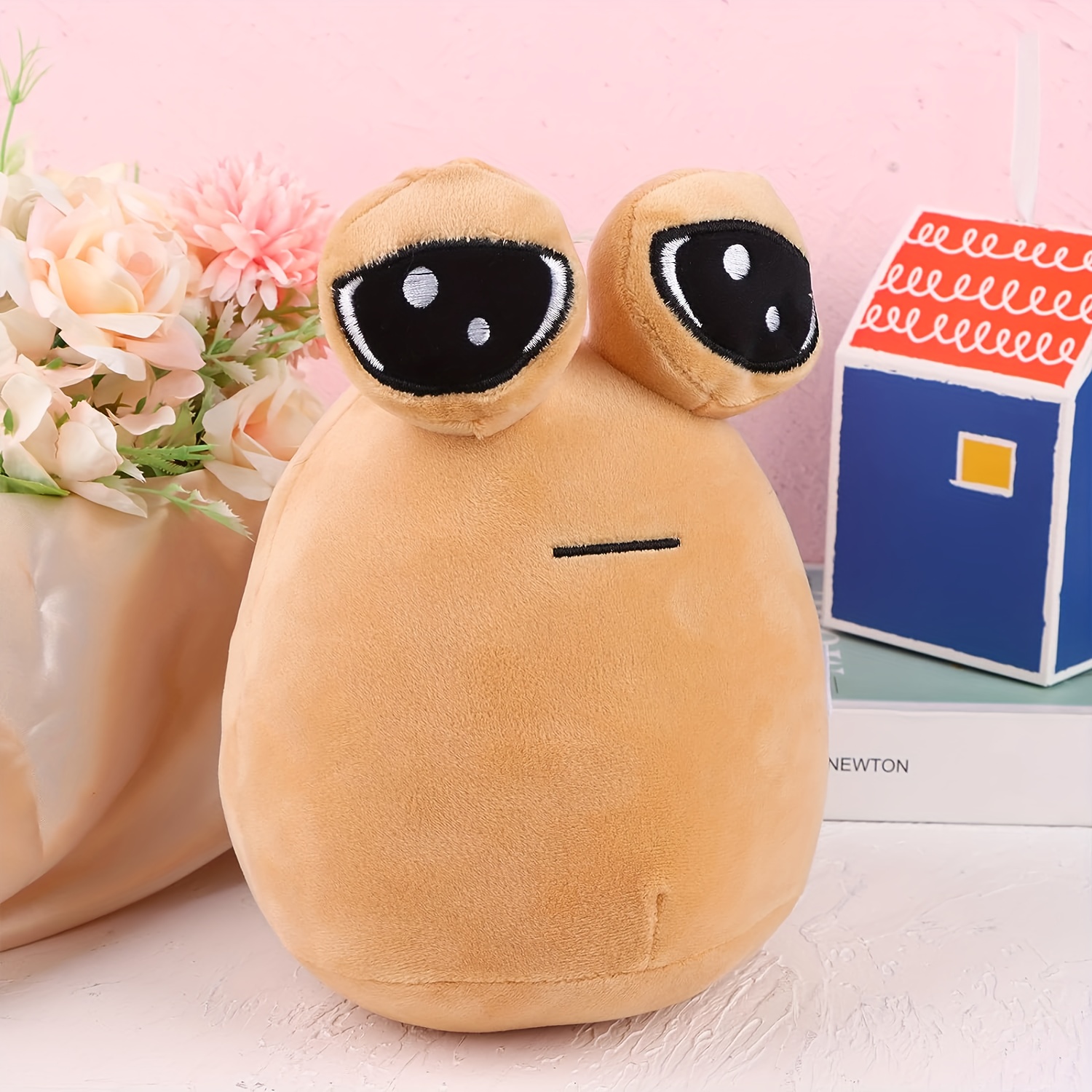 Hot Game My Pet Alien Pou Plush Toy Furdiburb Emotion Alien Plush