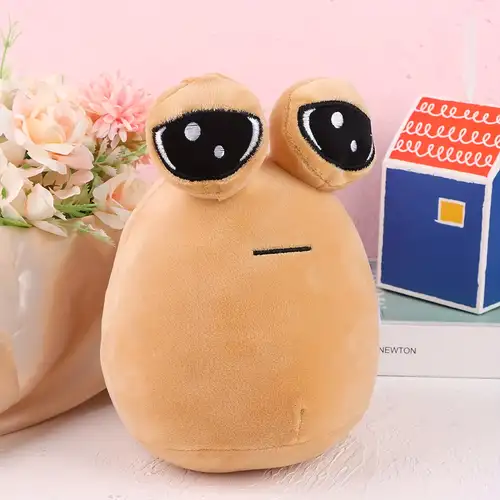 1pc Hot Game My Pet Alien Pou Plush Toy Furdiburb Emotion Alien Plush  Stuffed Animal Pou Doll 22cm/8.66in