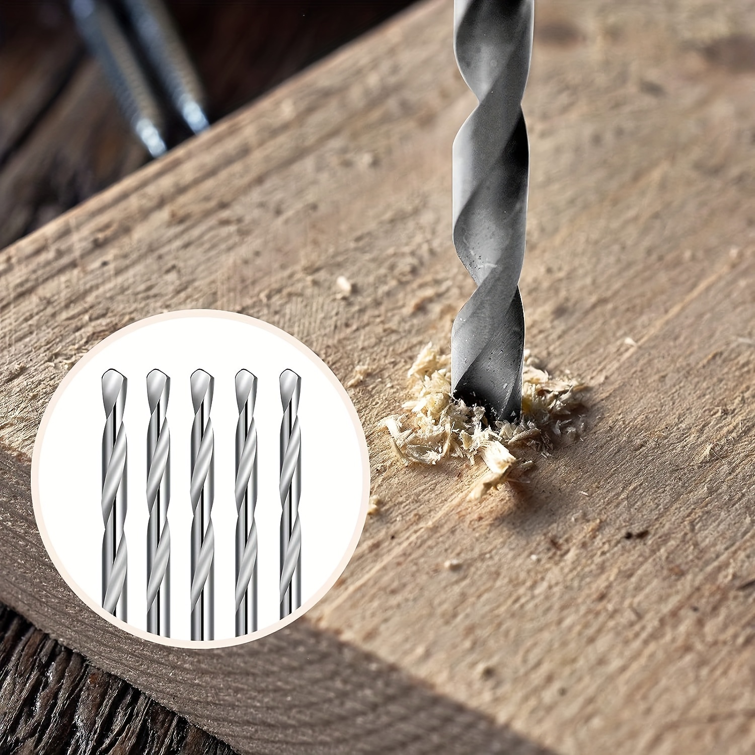 20 Pcs Micro HSS Twist Drill Bits With Aluminum Small Pin Vise Hand Drill  Bit for Shells Jewelry making Model Craft DIY Tool,0.5mm-3mm