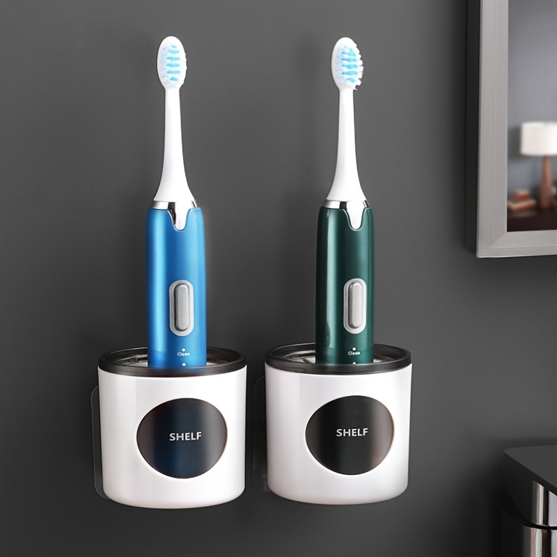 Porte-brosse à dents électrique à double trou, support mural pour brosse à  dents Oral B