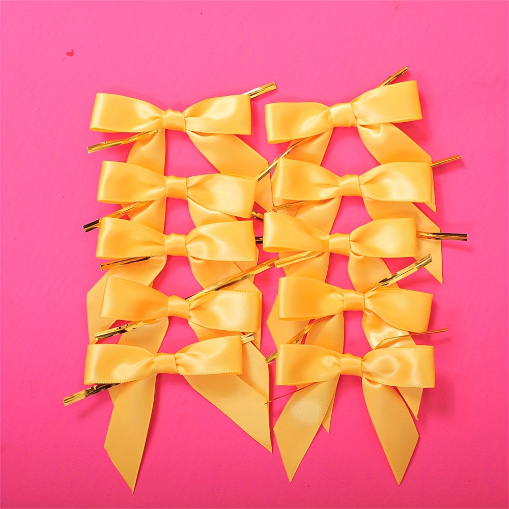 Colorful Rib Bow Gift For Cake Package Rib Bow Bows For - Temu