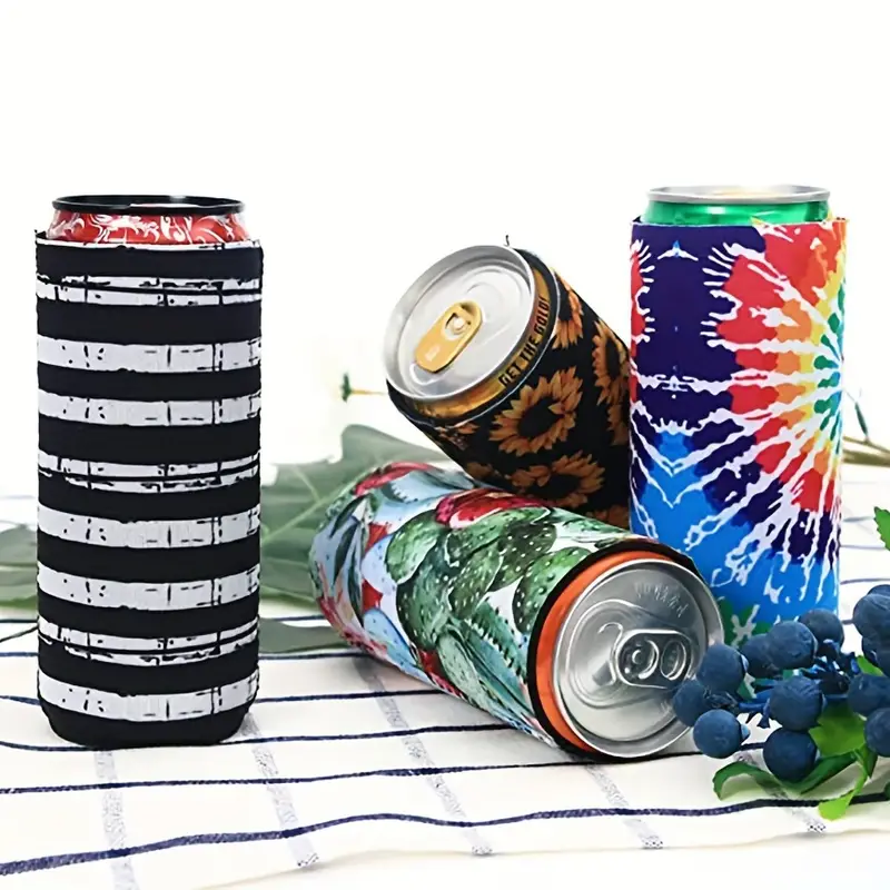 Slim Can Cooler Covers For Slim Beer And Hard Seltzer Tall - Temu