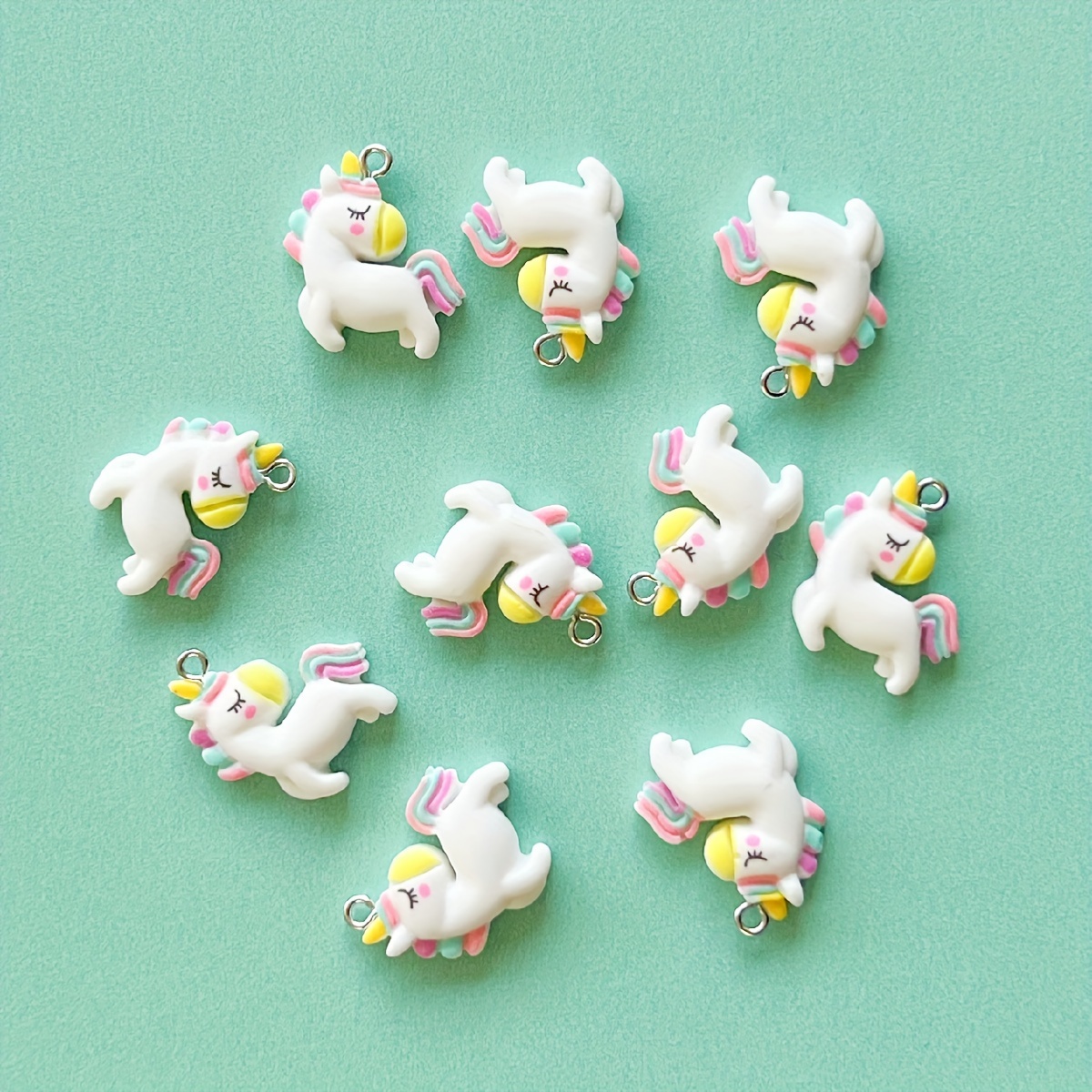 Cute Enamel Unicorn Pendant Alloy Charms For Diy Jewelry Necklaces  Bracelets Earrings Diy Jewelry Accessories - Temu