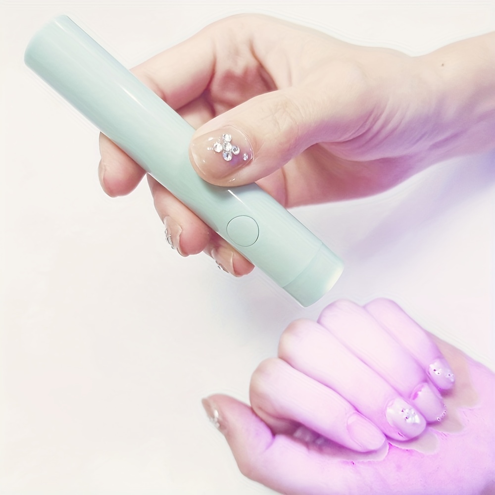 Upgrade Your Nail Salon Experience At Home: Mini Rechargeable Uv Led Nail  Lamp For Gel Nails Temu Australia
