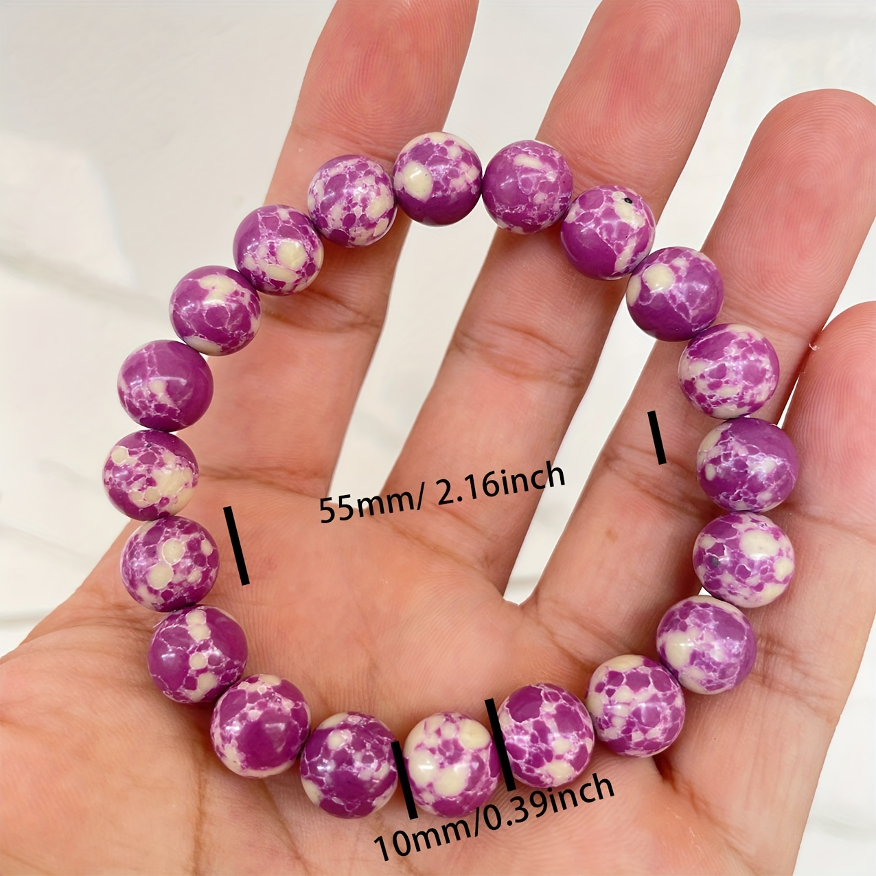 Purple turquoise deals beads