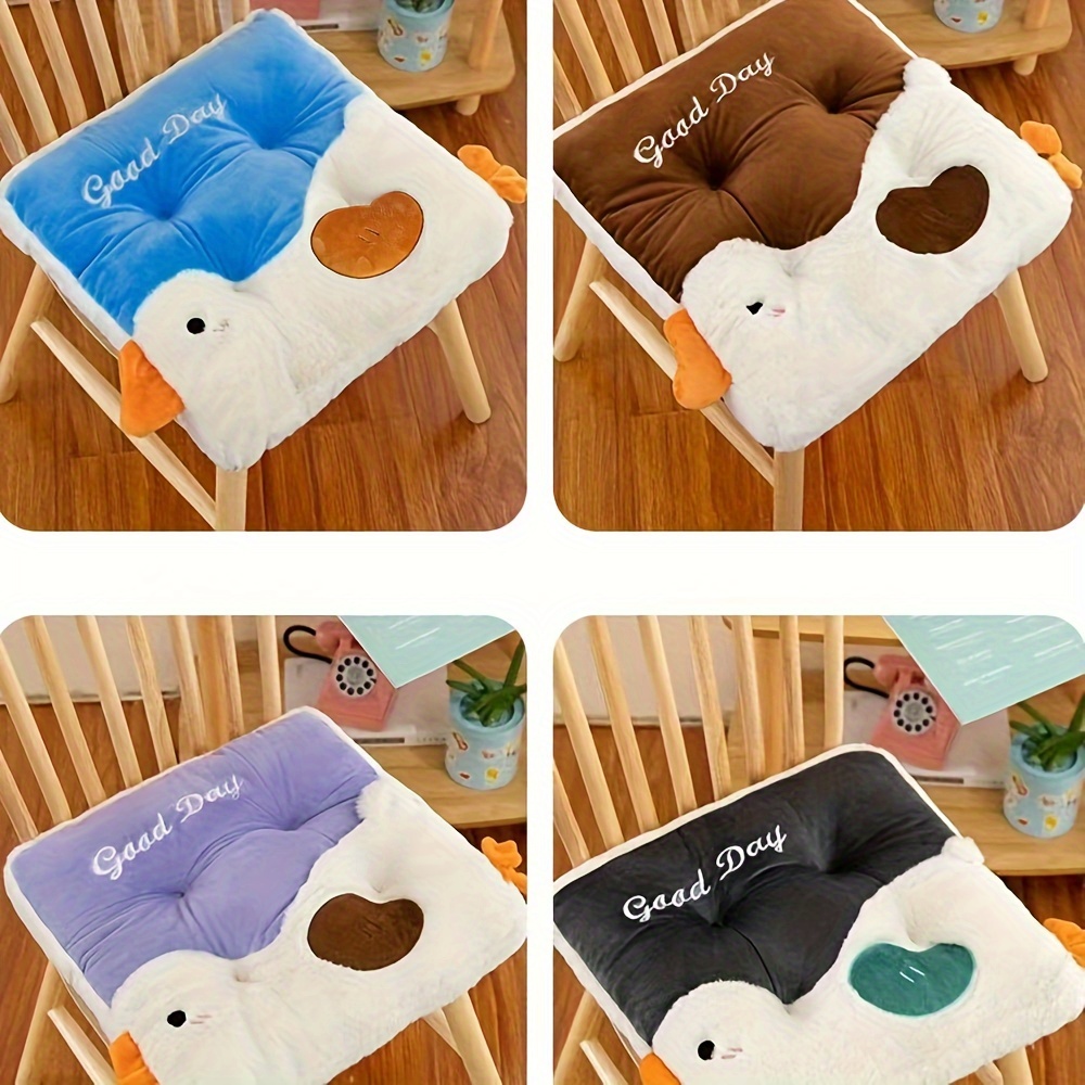 Cojín para silla de oficina con forma de pato