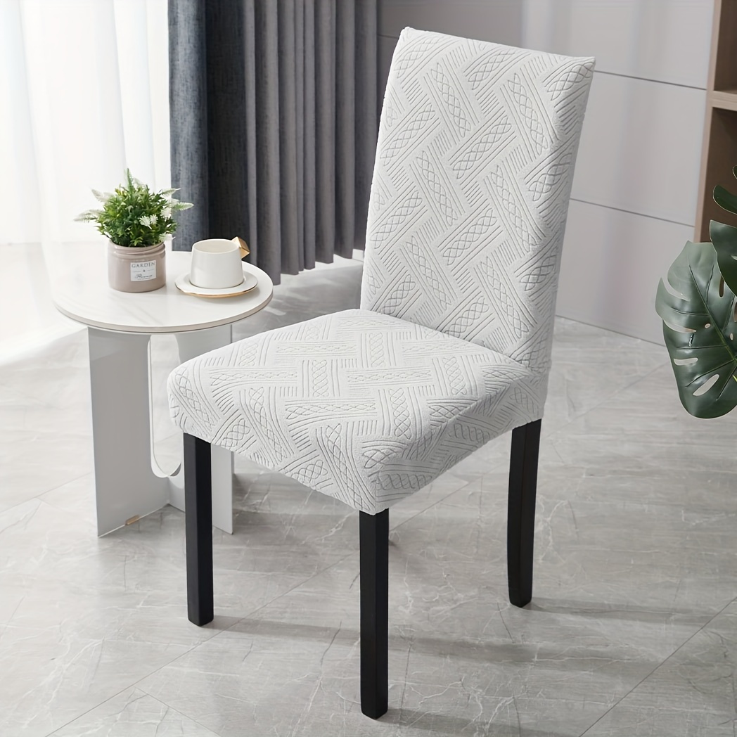 1 pezzo jacquard Coprisedia da ufficio monocolore pile polare