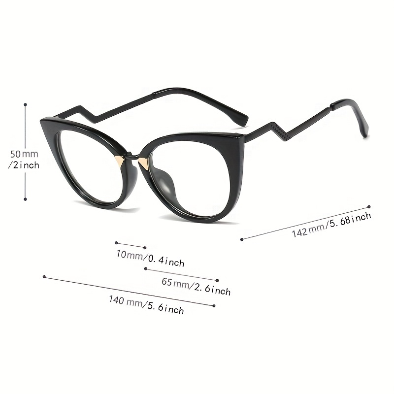 Cat Eye Clear Lens Glasses for Women