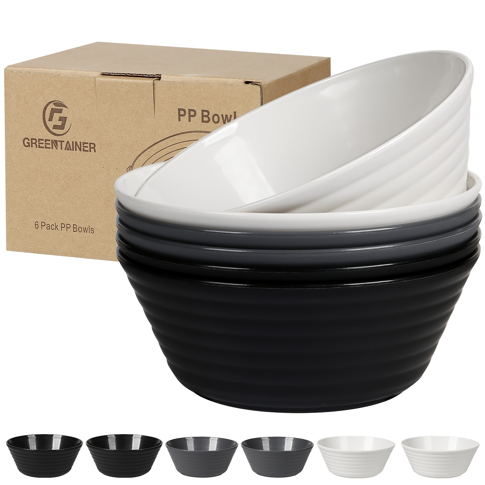 Unbreakable Cereal Bowls Soup Bowl Sets Bpa Free Bowl For - Temu