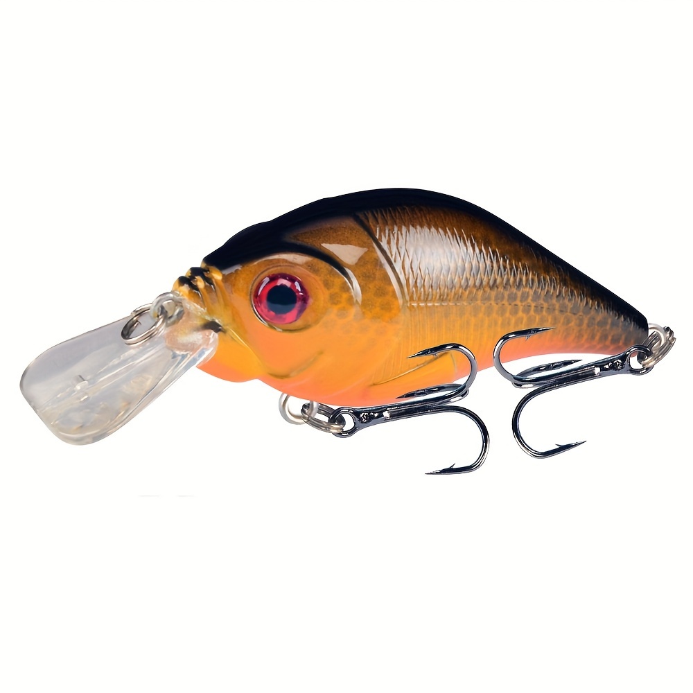 Floating Minnow Fishing Lure Long Tongue Crankbait Treble - Temu