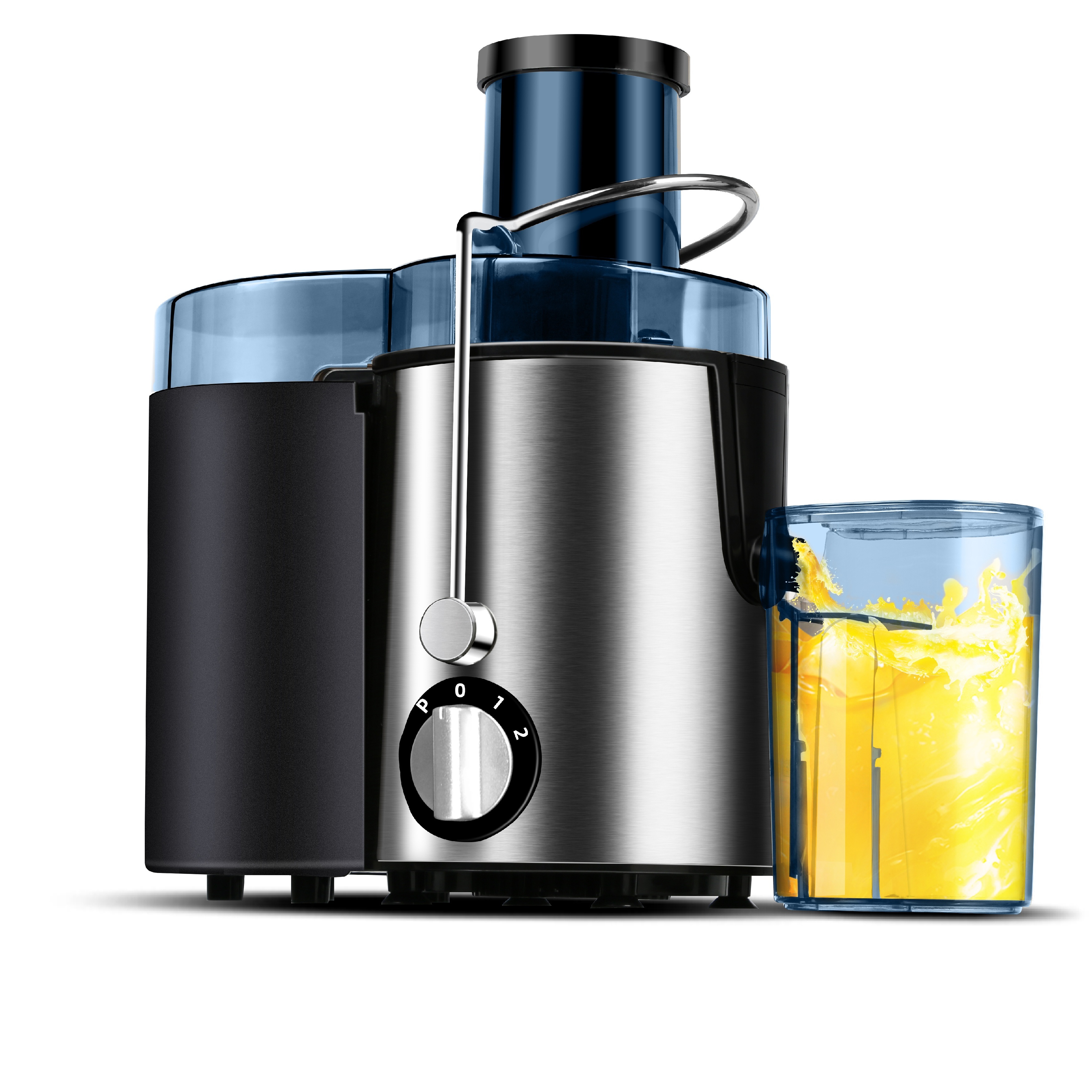 BLACK+DECKER Fruit and Vegetable Juice Extractor with Space Saving