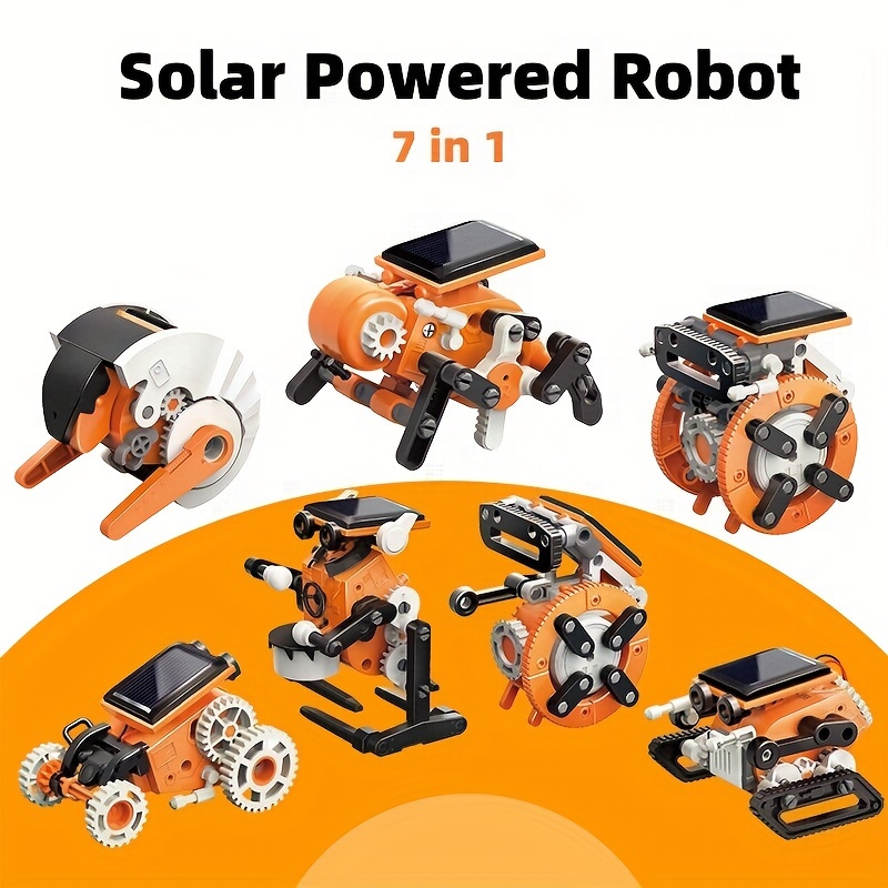 Kit Robot Solar 12 En 1 Juguetes Regalos Niños 8 9 10 11 12 - Temu Chile