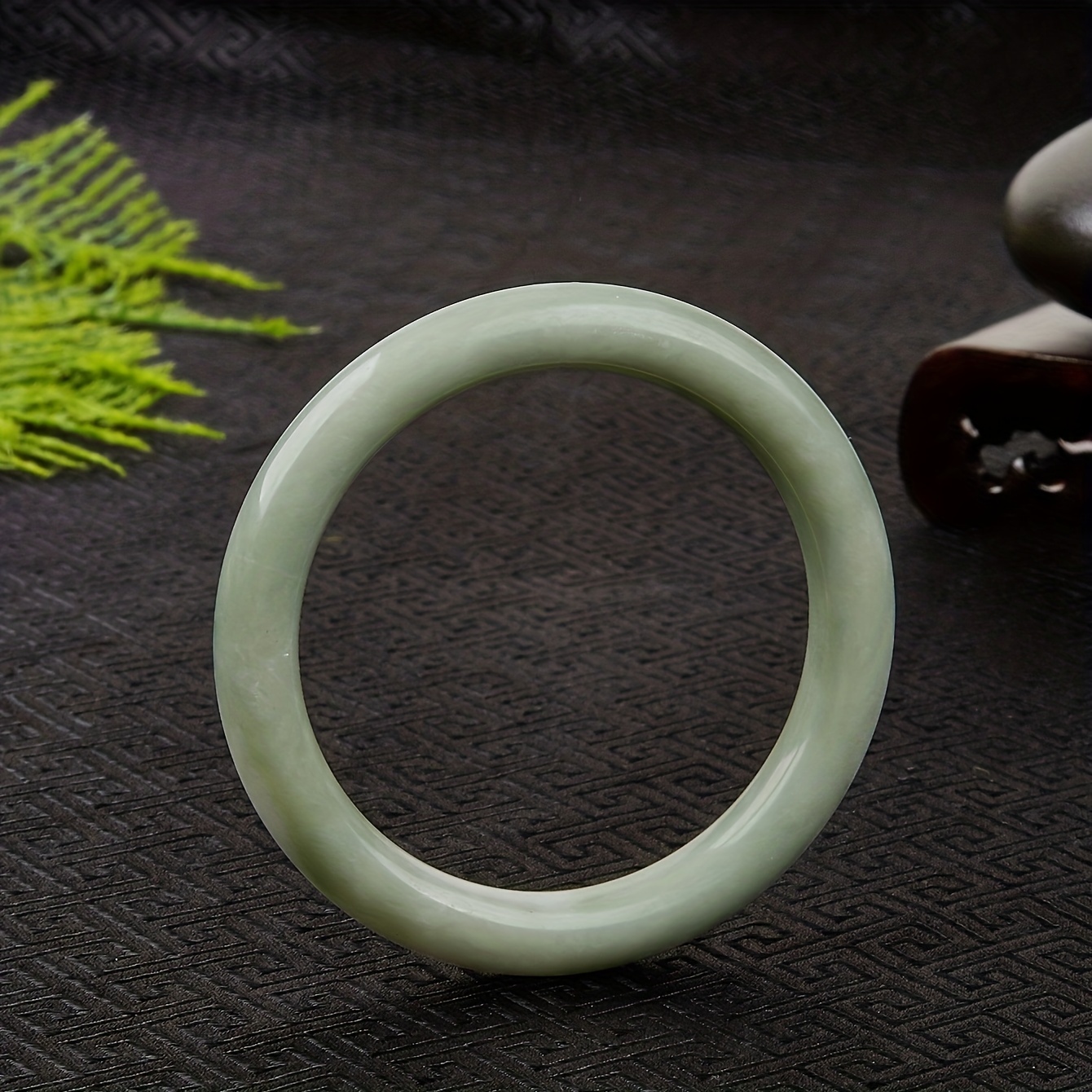 Natural Jade Bangle for Men, Gift for Girlfriend