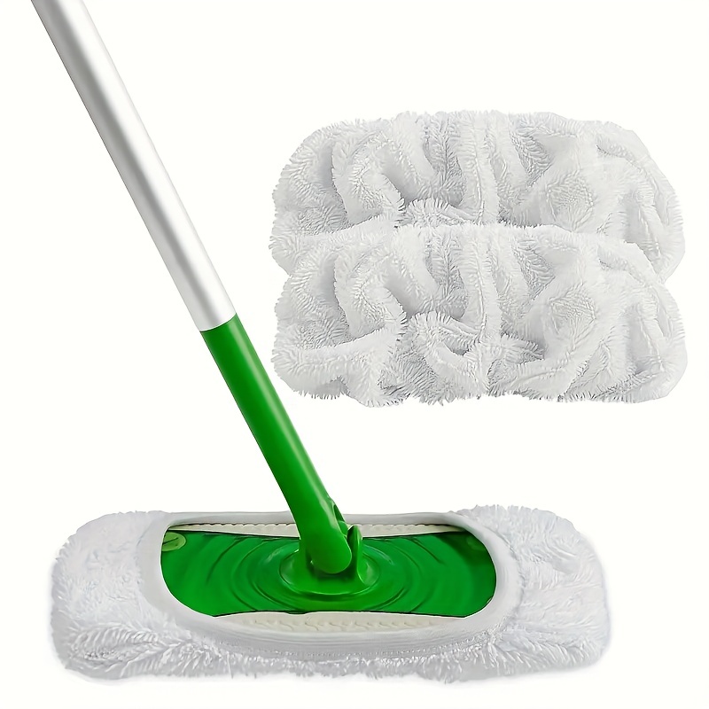 6 Washable/Reusable Microfiber Mop Pads Compatible With Swiffer