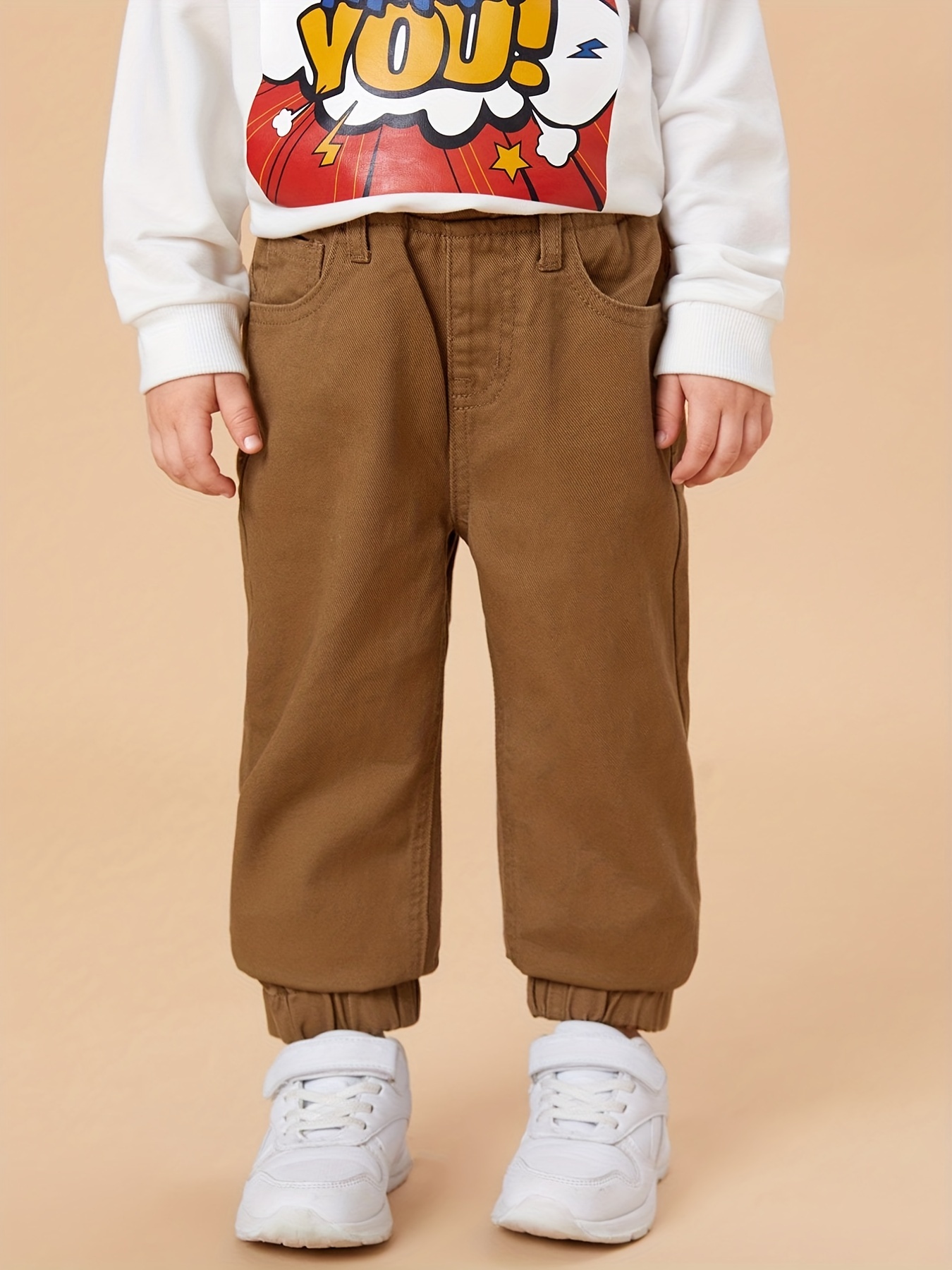 Boys Denim Long Pants With Pocket