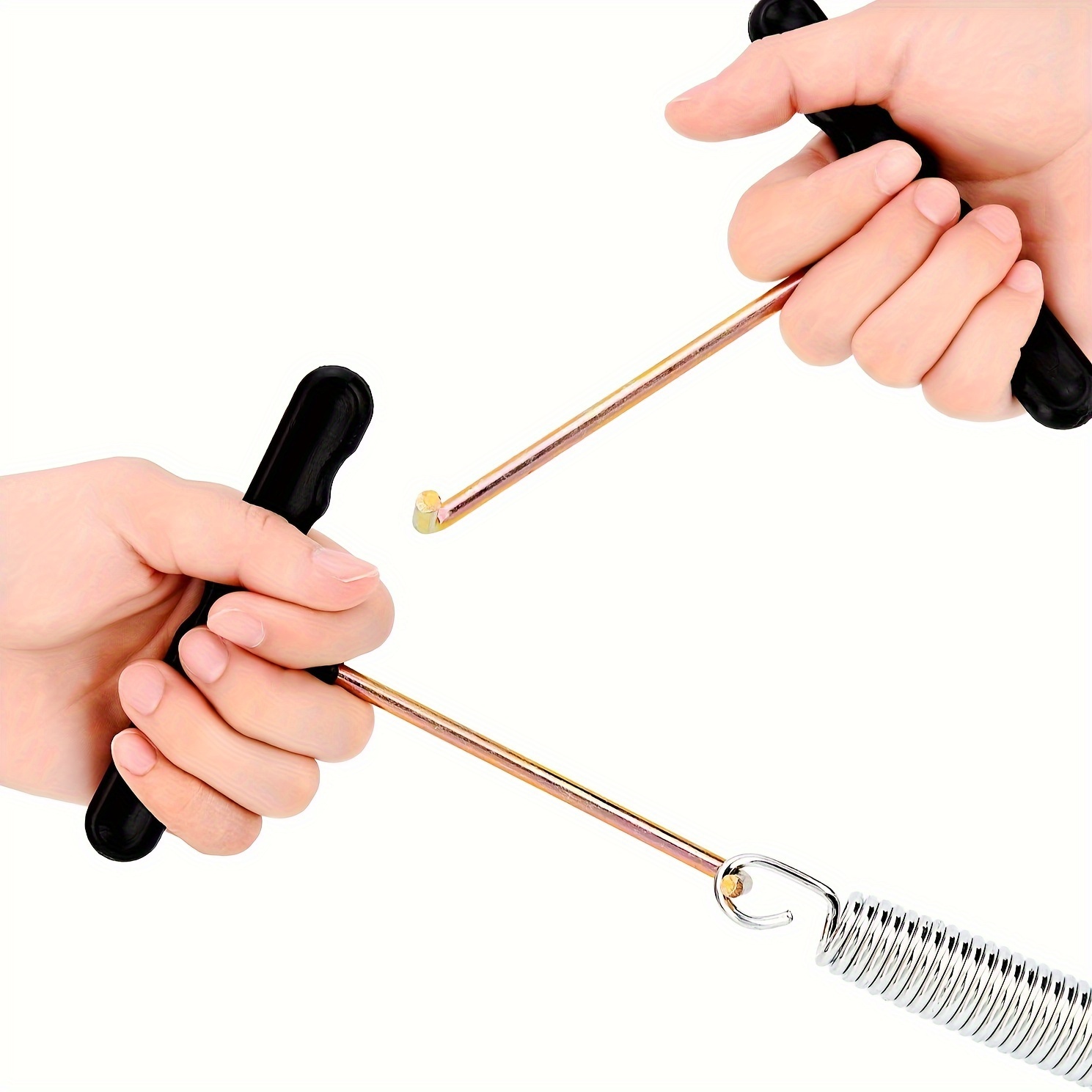 2pcs Trampoline Spring Pull Tool T Hook Kit