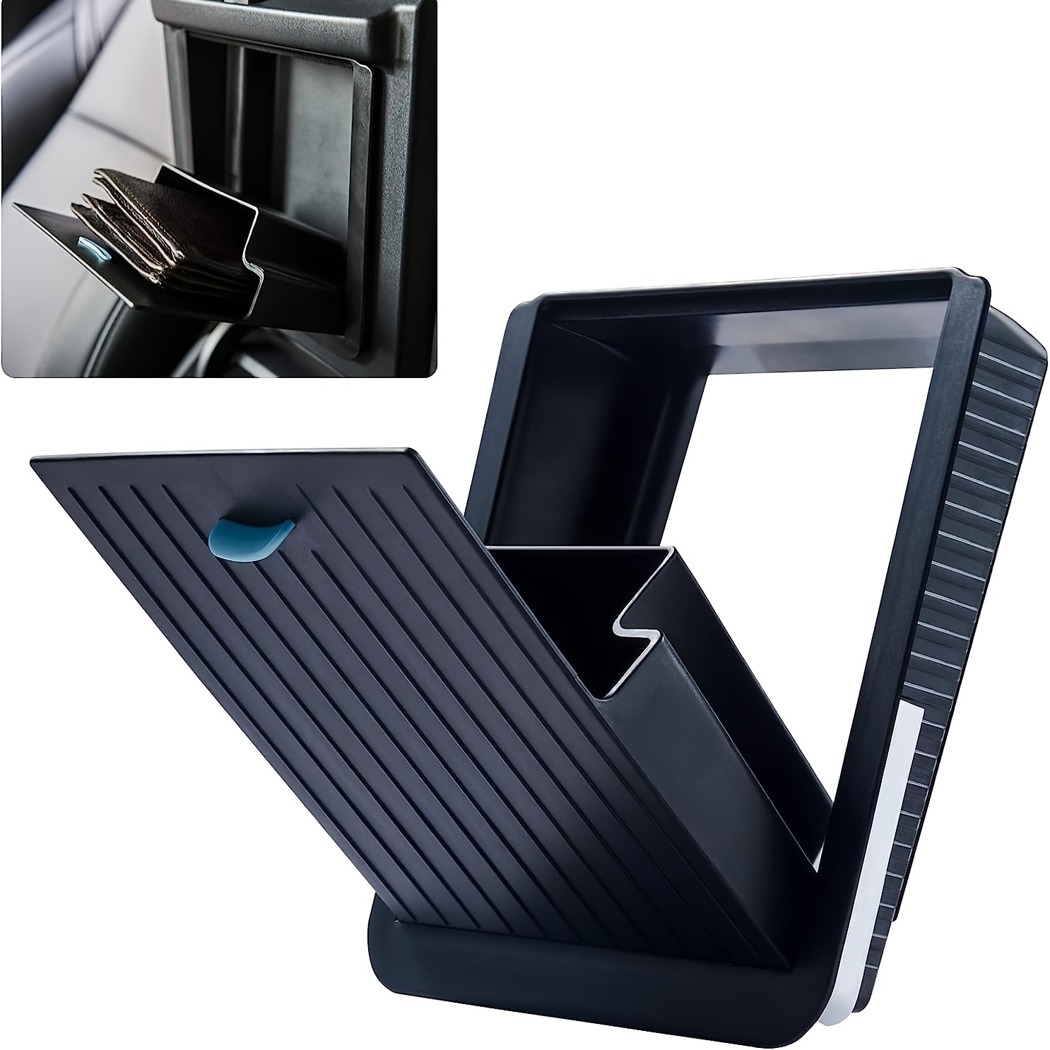 One touch Armrest Hidden Storage Box Model 3 Model Y - Temu