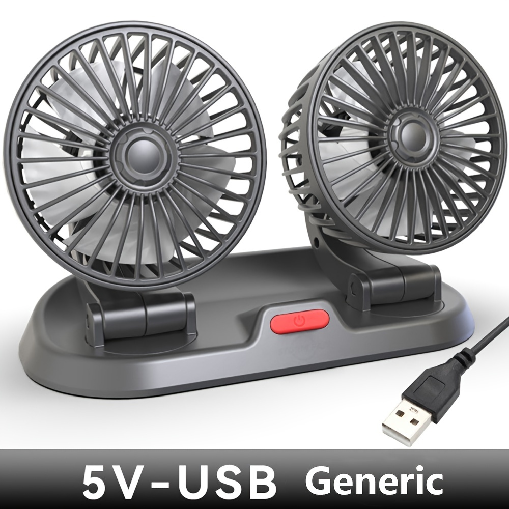 Mini Auto Fan USB Universal Auto Fan Saugnapf Autositz