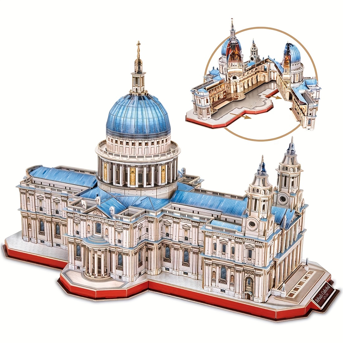 Puzzles 3D Pour Adultes Défi Architecture Britannique Modèle D'église Kits  D'artisanat Cadeau D'anniversaire Pour Adultes En Tant Que Passe-temps