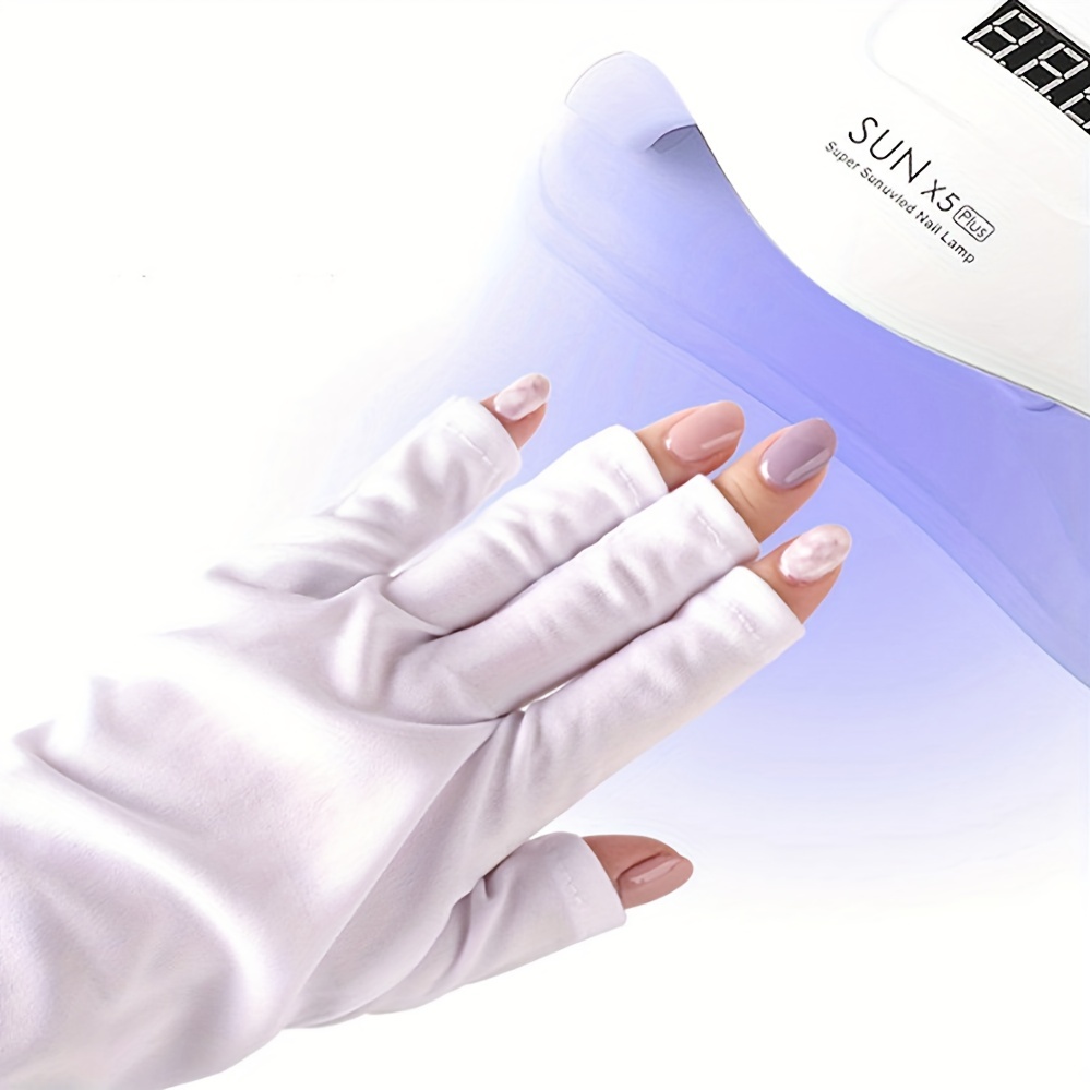 Gel Nail Lamp Uv Protection Gloves Skin Care Anti uv Light - Temu