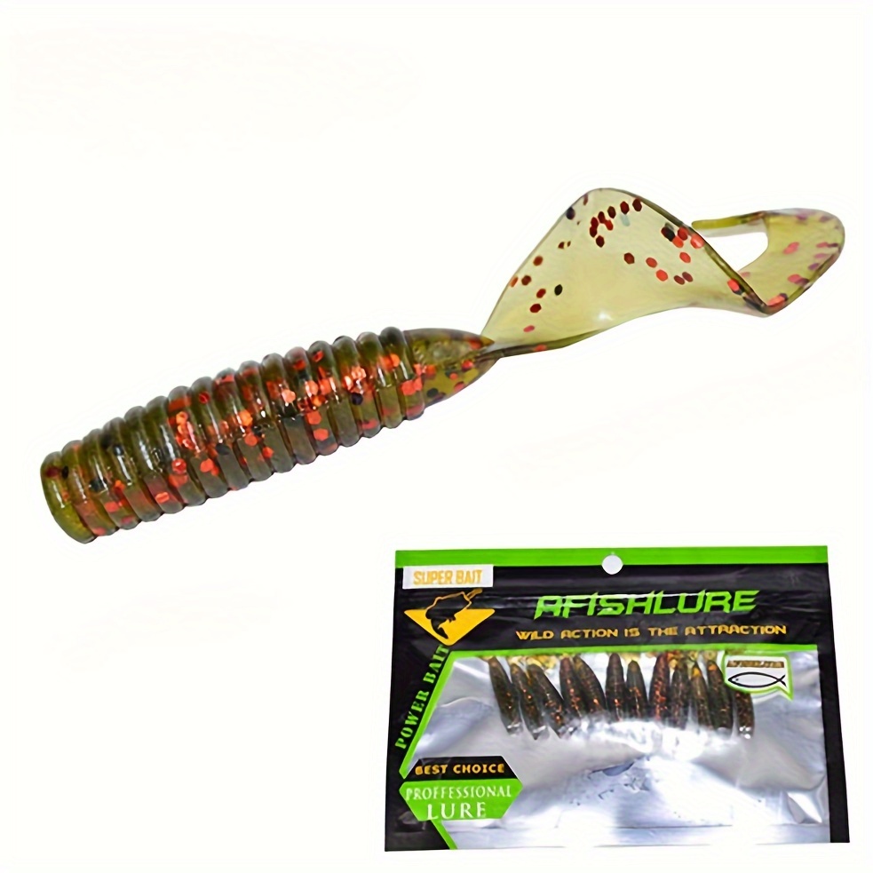 Twister Tail Soft Bait Bionic Soft Worm Fishing Tackle - Temu United ...