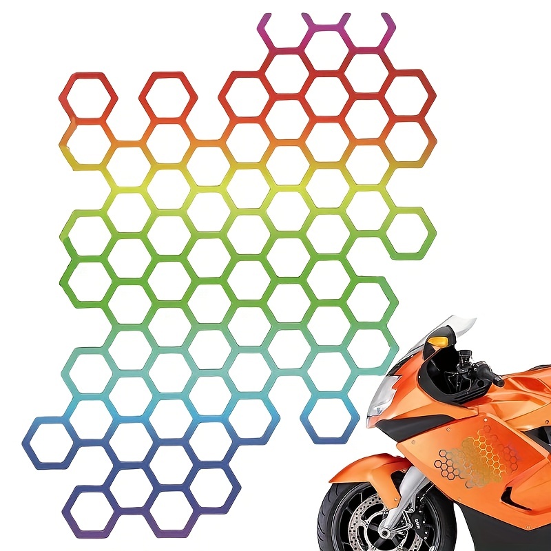 Transparent 3D Aufkleber Einschusslöcher Deko für Motorrad Helm o