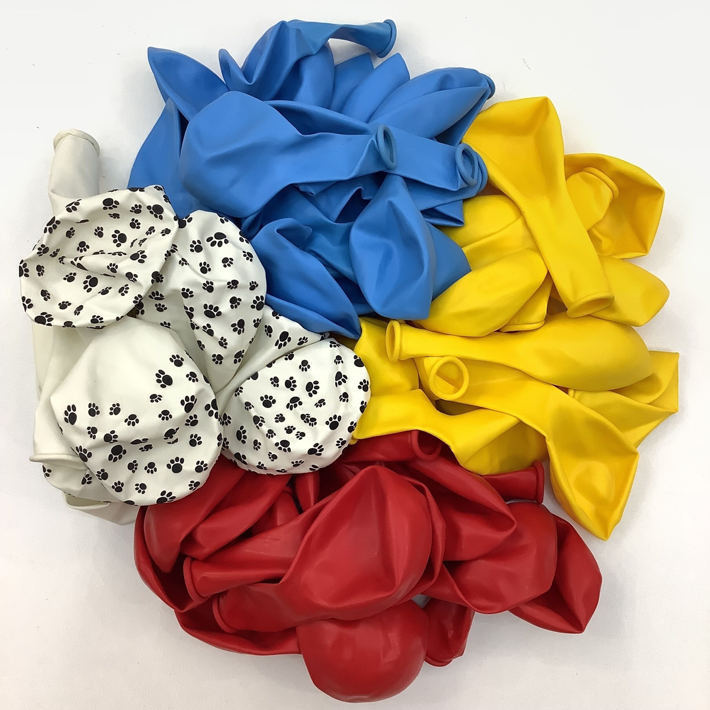 Todo en 1: kit de arco de guirnalda de globos de la Patrulla Canina con  globos de hueso de perro y huellas para decoraciones de cumpleaños de la