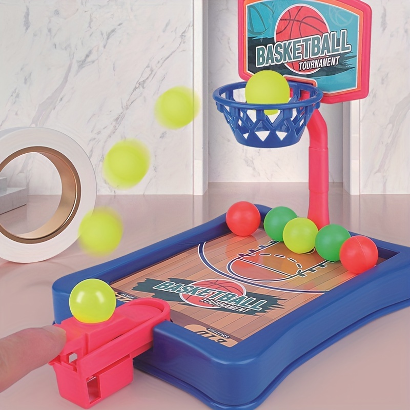 Mini jouet de basket-ball de doigt pour des enfants, machine de doigt, jeu  de déterminer, jouets de faveur de partie, cadeau de Noël pour des enfants
