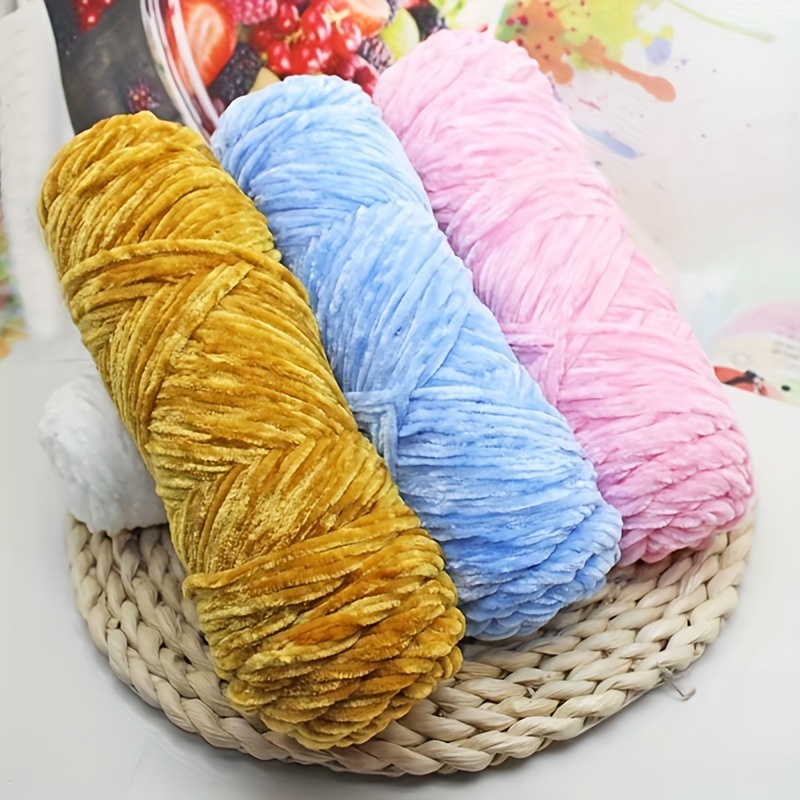 Crochet - Fil Velvet - Fil Chenille 