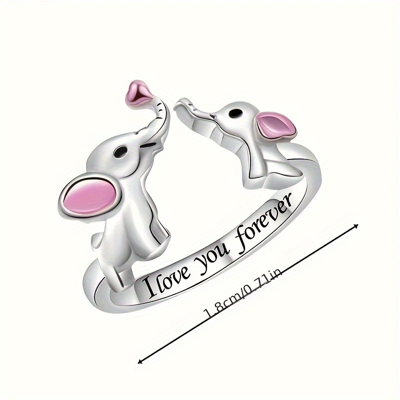 Couple's Adjustable Date Gift Ring for Girlfriend