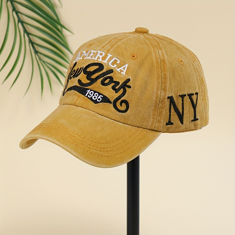 New York Black Yankees Cap Vintage Baseball Cap