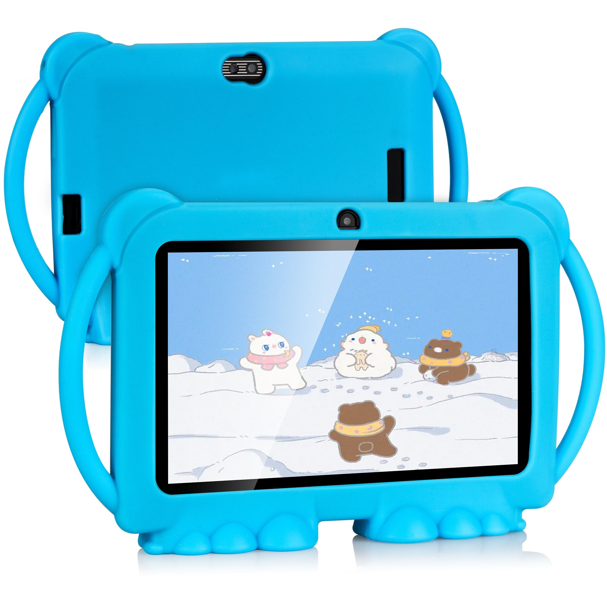 Kids Tablet 7inch Android Toddler Tablet 32GB Tablet APP Preinstalled &  Parent Control Learning Education Tablet WiFi Camera Kid-Proof Case with